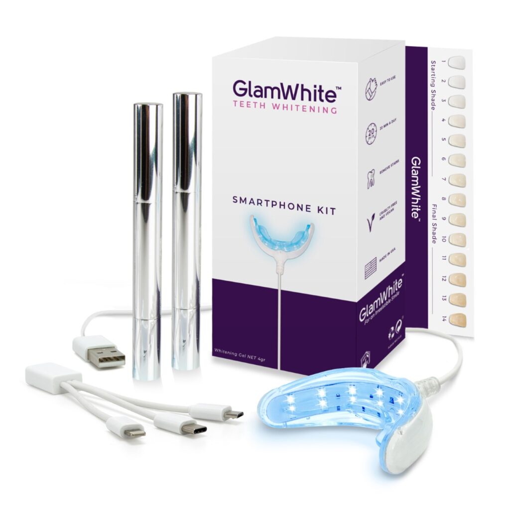 GlamWhite Tooth whitening made easy